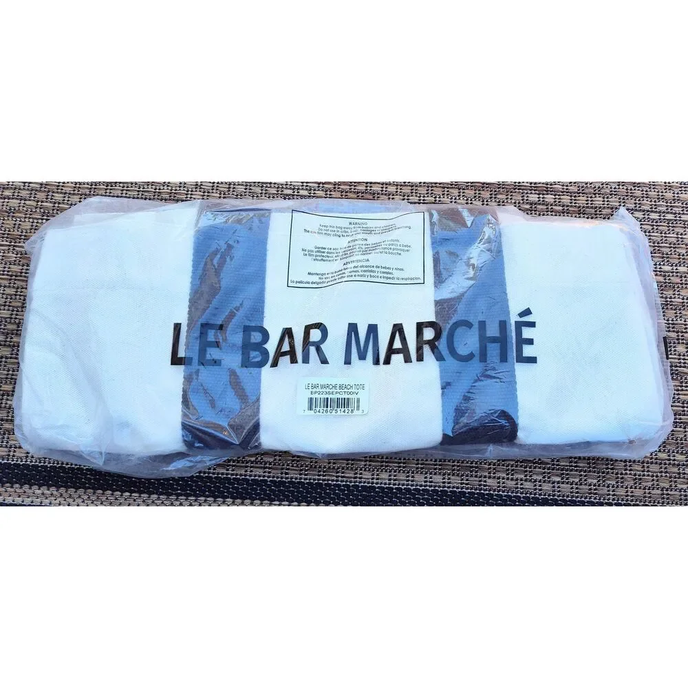 LE BAR MACHE X CURATEUR BEACH TOTE NWT